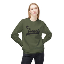 Load image into Gallery viewer, Retro Trench Logo Unisex Midweight Softstyle Fleece Crewneck Sweatshirt