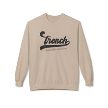 Load image into Gallery viewer, Retro Trench Logo Unisex Midweight Softstyle Fleece Crewneck Sweatshirt