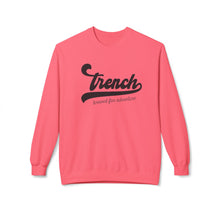 Load image into Gallery viewer, Retro Trench Logo Unisex Midweight Softstyle Fleece Crewneck Sweatshirt
