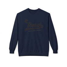 Load image into Gallery viewer, Retro Trench Logo Unisex Midweight Softstyle Fleece Crewneck Sweatshirt
