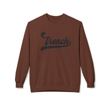 Load image into Gallery viewer, Retro Trench Logo Unisex Midweight Softstyle Fleece Crewneck Sweatshirt
