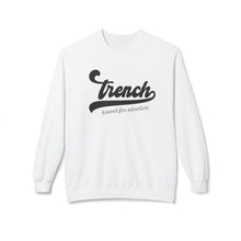 Load image into Gallery viewer, Retro Trench Logo Unisex Midweight Softstyle Fleece Crewneck Sweatshirt
